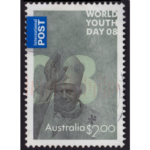 AUSTRALIA 2008 World Youth Day $2.00 Sc#2801 USED @O051