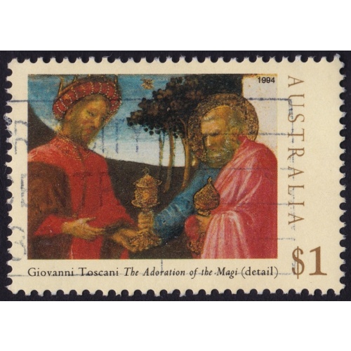 AUSTRALIA 1994 Christmas $1.00 Sc#1394 USED @O160