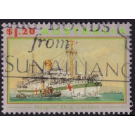 AUSTRALIA 1993 Hospital Ship Centaur $1.20 Sc#1318 USED @O200