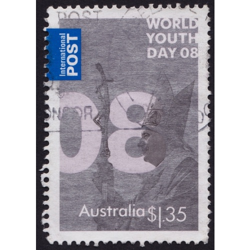 AUSTRALIA 2008 World Youth Day $1.35 Sc#2800 USED @O211