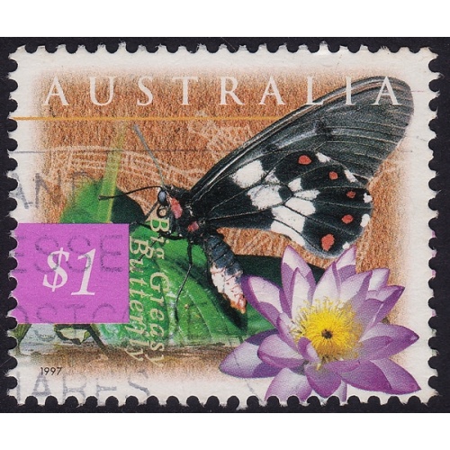 AUSTRALIA 1996 Fauna/Fauna Big Greasy/Lily $1 Sc#1522 USED @O459