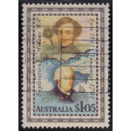 AUSTRALIA 1991 Explorers Eyre/Vancouver $1.05 Sc#1226 USED @O493