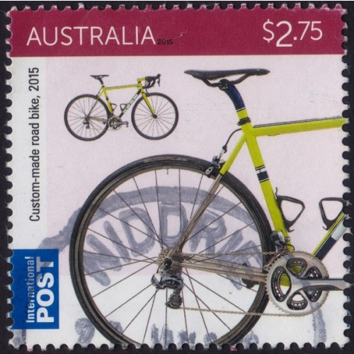 AUSTRALIA 2015 Bicycles $2.75 Sc#4370 USED @O520