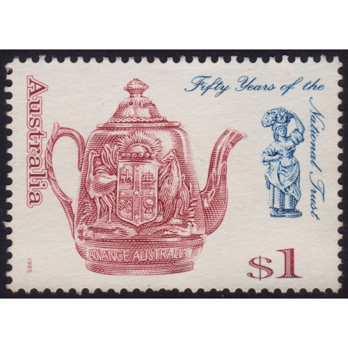 AUSTRALIA 1995 National Trust $1 Sc#1427 USED @O521
