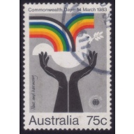 AUSTRALIA 1983 Commonwealth Day 75c Sc#867 USED @O562