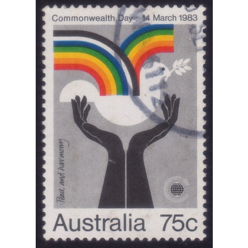 AUSTRALIA 1983 Commonwealth Day 75c Sc#867 USED @O562