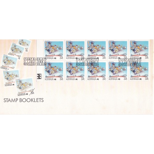 Australia: Living Together Stamp Booklet 10x37c LM Printing. Ref: P0021