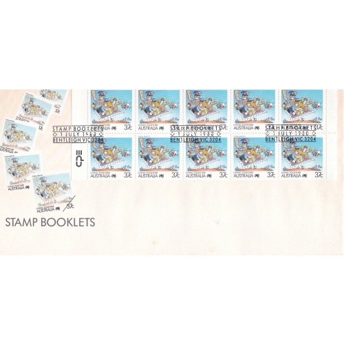 Australia: Living Together Stamp Booklets. 10x37c. Q Printing. Ref: P0022