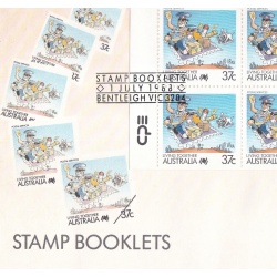Australia: Living Together Stamp Booklets. 10x37c. Q Printing. Ref: P0022