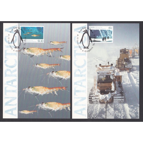 A.A.T. Scientific Co-Operation Joint USSR Postcard Issue. Ref: P0023