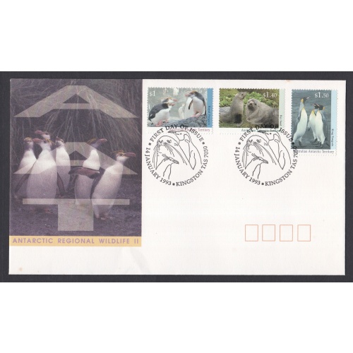 A.A.T. Regional Wildlife II. FDC. 1993. Ref: P0047