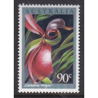 Australia. 1986 Orchids. MNH 90c Stamp. Ref: P0536