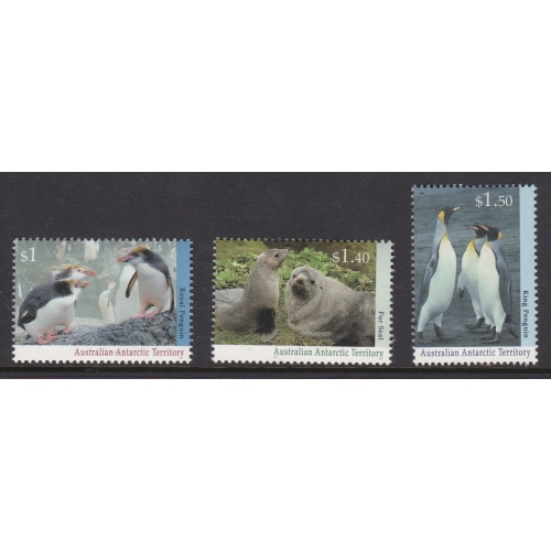 Australia A.A.T.: 1993. Regional Wildlife MNH Set 3 Stamps. Ref: P0537