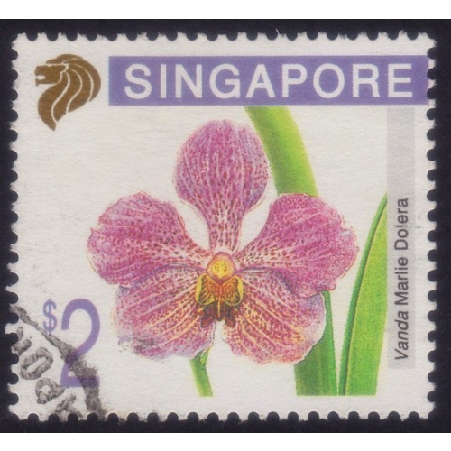 SINGAPORE 1995 Flower Vanda limbata Sc#717 USED @P1152