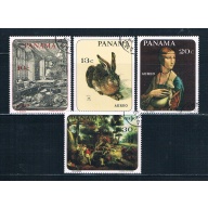 Panama C357-60 Used set Paintings 1967 CV 1.10 (MV0036)