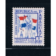 Paraguay C233 Unused Soldiers and Flags (GI0200)+