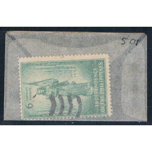 Philippines 501 Used Girl Flag 1946 (P0171)