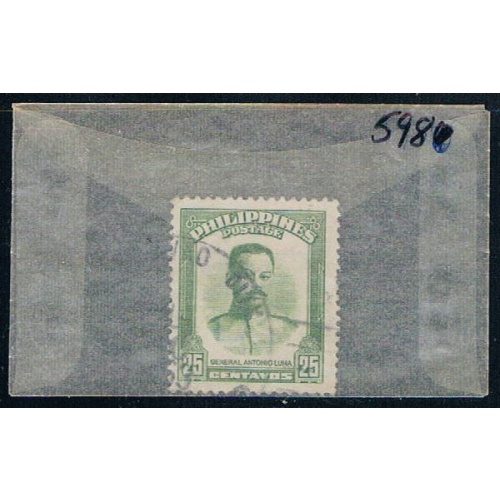 Philippines 598 Used Luna 1952 (P0206)