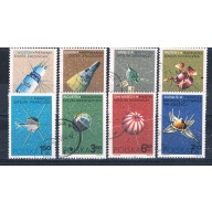 Poland 1466-73 Used set Space Craft 1966 CV 2.10 (MV0043)