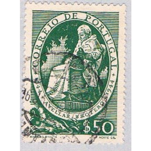 Portugal 639 Used Statue of Brotero 1944 (BP39722)