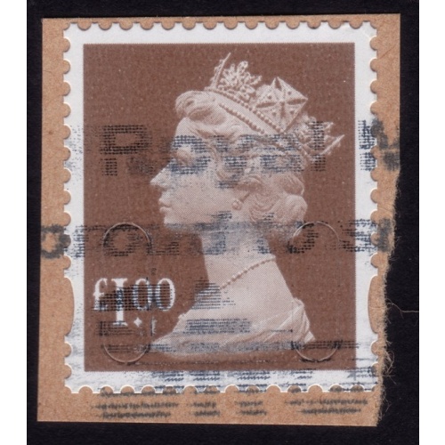 GB 2012 Machin £1.00 M12L Sc#MH427 USED ON PIECE @Q523