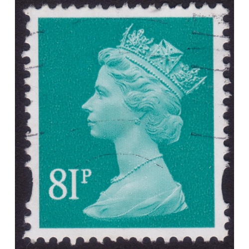 GB 2008 Machin 81p Sc#MH372 USED @QQ048