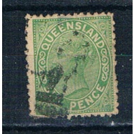 Queensland 69 Used Queen Victoria CV 35.00 (Q0068)
