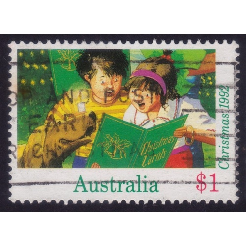 AUSTRALIA 1992 Christmas $1 Sc#1305 USED @RM009