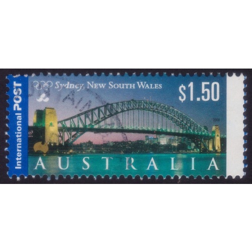 AUSTRALIA 2000 Tourist Attractions  Sydney $1.50 Sc#1841 USED @RM012