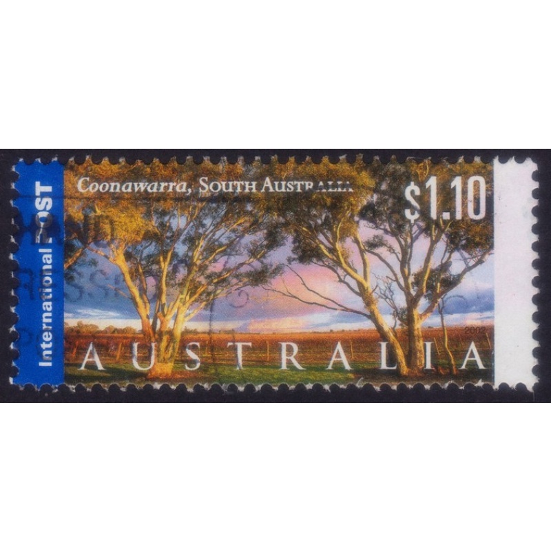 AUSTRALIA 2002 Tourist Attractions Coonawarra $1.10 Sc#2077 USED @RM016