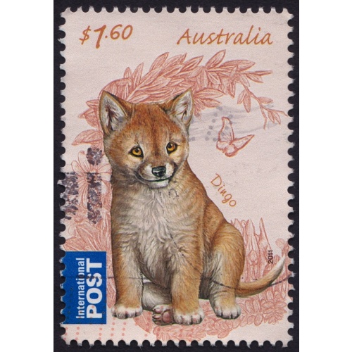 AUSTRALIA 2011 Baby Animals Dingo '$1.60 Sc#3533 USED @RM215