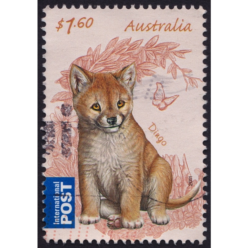 AUSTRALIA 2011 Baby Animals Dingo '$1.60 Sc#3533 USED @RM215