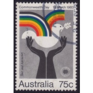 AUSTRALIA 1983 Commonwealth Day 75c Sc#867 USED @RM030