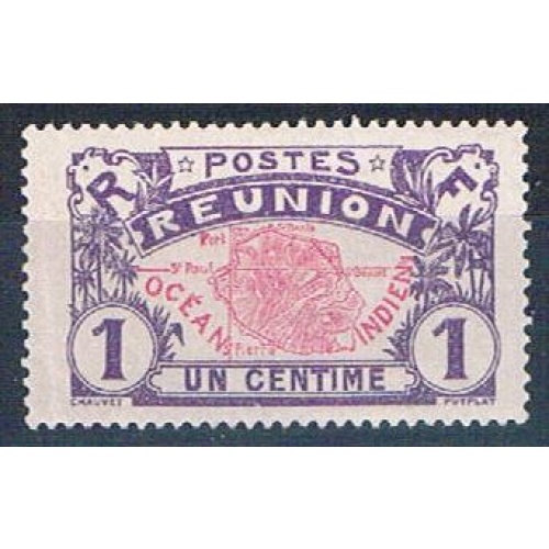 Reunion 60 MLH Map of Reunion 1907 (R0456)+