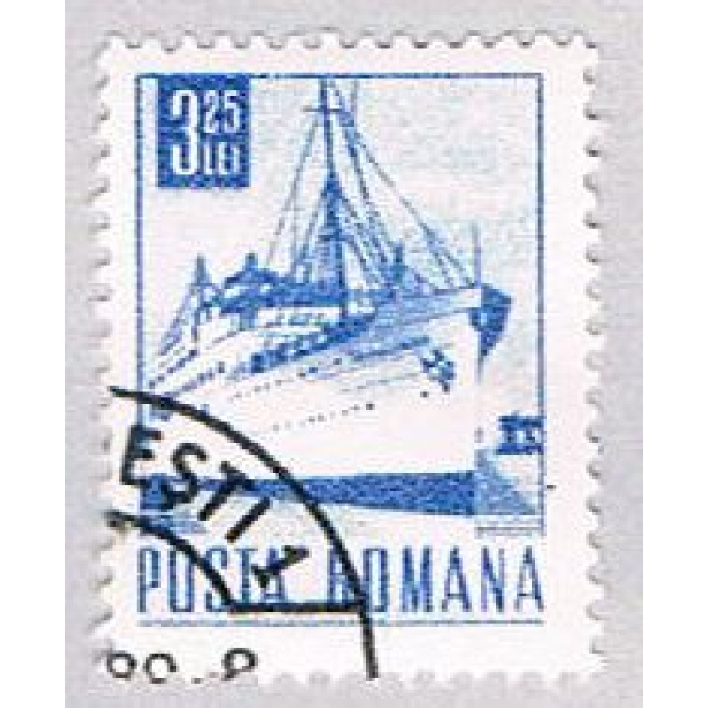 Romania 1986 Used Steamship 1967 (BP29310)