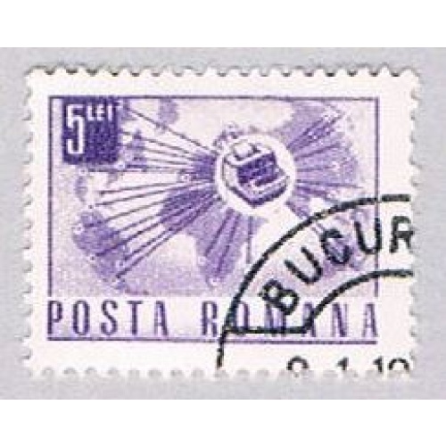 Romania 1988 Used World map 1967 (BP29312)