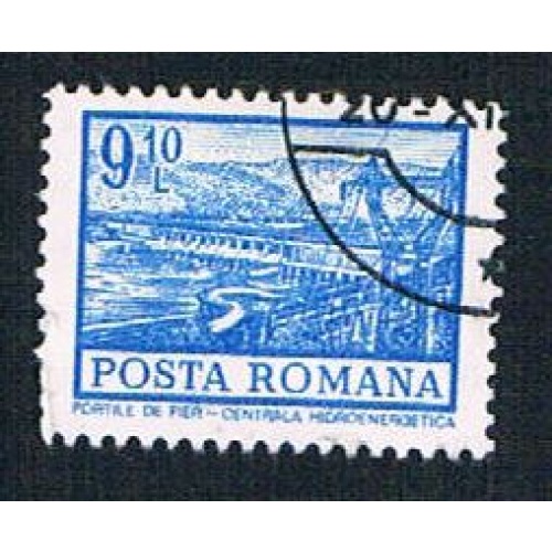 Romania 2365 Used Hydroelectric station 1972 (BP28914)