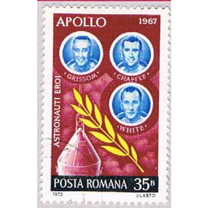 Romania 2388 Used Grissom Chaffe and White 1973 (BP2852)