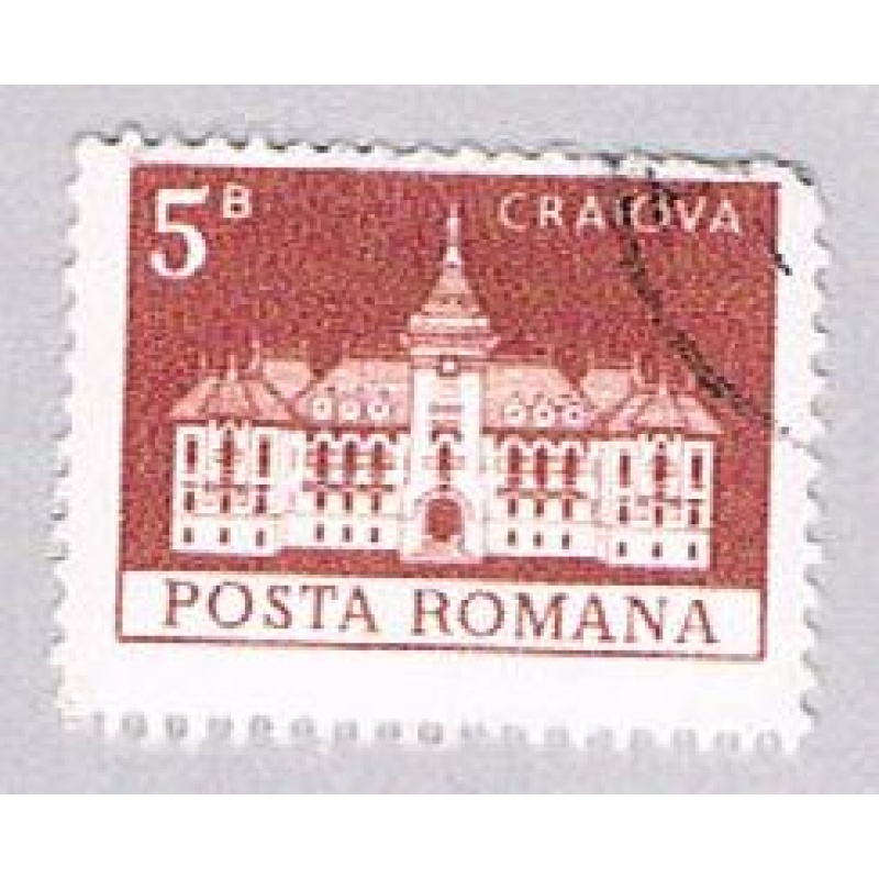 Romania 2450 Used City Hall 1973 (BP29223)
