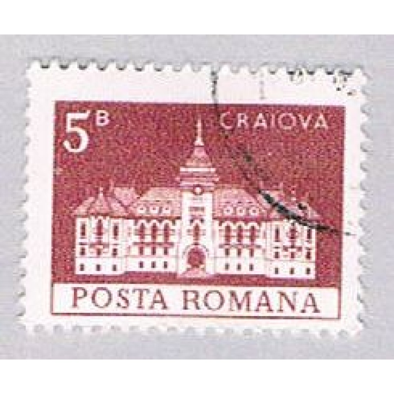 Romania 2450 Used City Hall 1973 (BP29224)