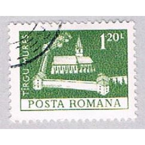 Romania 2459 Used Turgu Mures Citadel 1973 (BP29232)