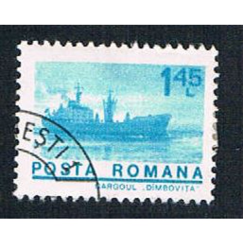 Romania 2461 Used Cargo ship 1973 (BP2892)