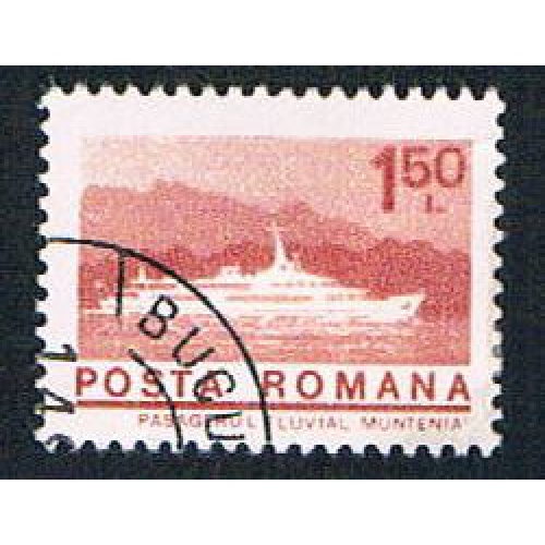 Romania 2462 Used Passenger ship 1973 (BP2893)