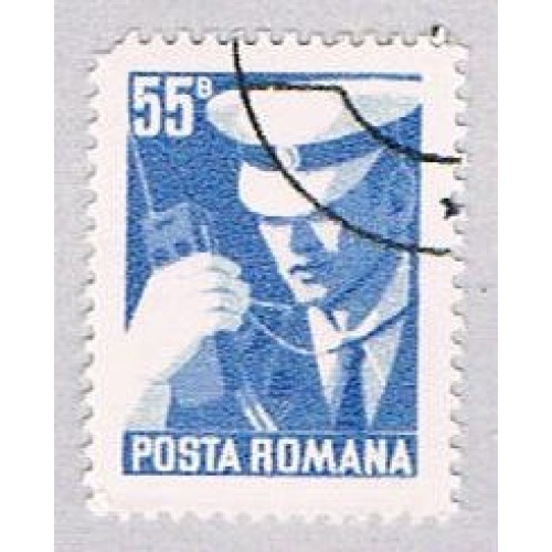 Romania 2553 Used Policeman 1975 (BP28717)