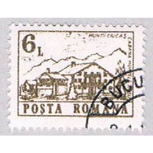 Romania 3668 Used Muntele Rosu Lodge 1991 (BP29132)