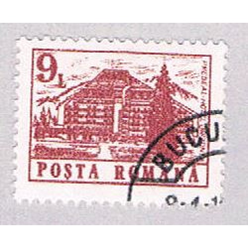 Romania 3670 Used Hotel Orizont 1991 (BP2921)