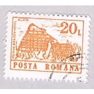 Romania 3673 Used Alpine Hotel 1991 (BP2923)