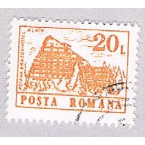 Romania 3673 Used Alpine Hotel 1991 (BP2923)