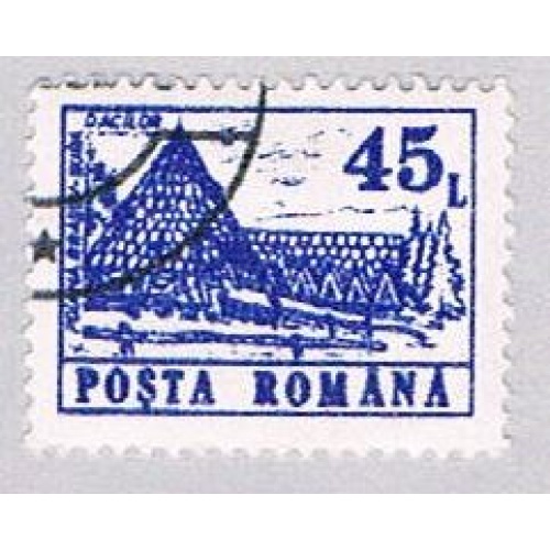 Romania 3676 Used Sura Dacilor Lodge 1991 (BP2929)
