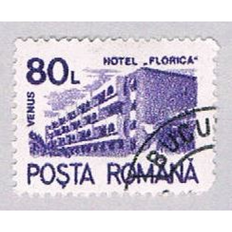 Romania 3678 Used Hotel Florica 1991 (BP29212)